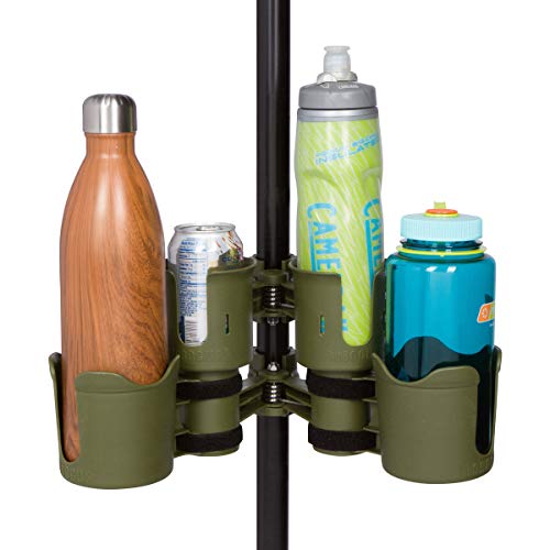 ROBOCUP Plus, (Olive), Add-On Accessory XL Extension Cup Holder, Larger Drink Capacity, Perfect for Boats, Golf Carts, Walkers, Wheelchairs and Work. Made in USA. (Includes 1) - Image 3
