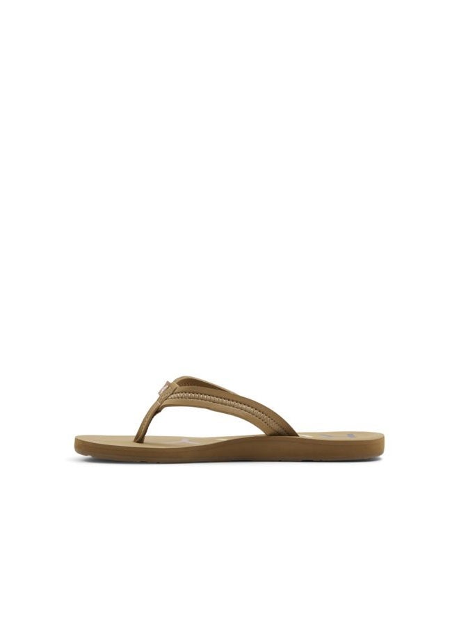 Roxy womens Vista Flip-flop Sandal, Tan 20, 37 EU - Image 4