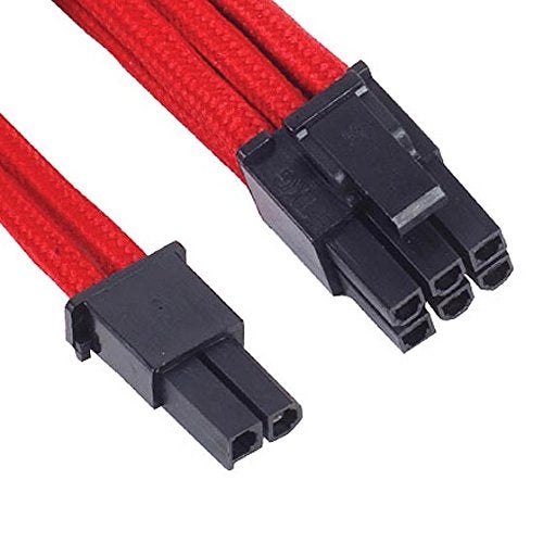 Silverstone Tek Sleeved Extension Power Supply Cable with 1 x 8-Pin to PCI-E 8-Pin Connector (PP07-PCIR) - Image 4