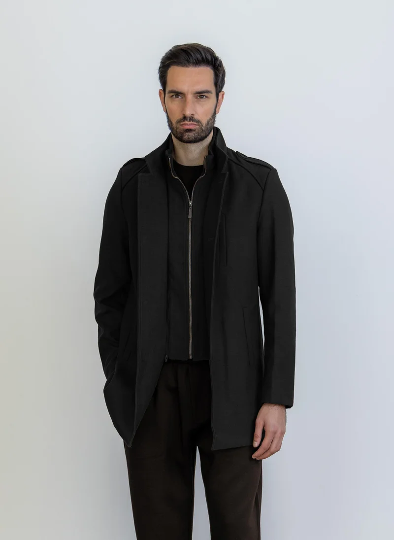 شايبس DOUBLE LAYERED DETAILED COAT