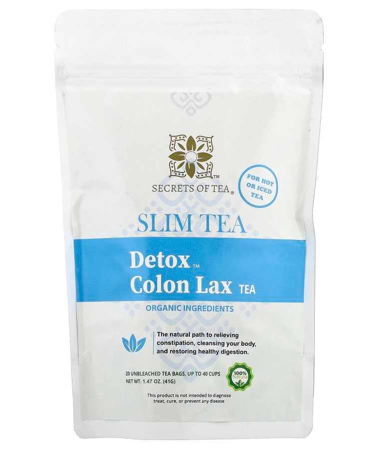 Slim Tea Detox™ Colon Lax Tea 20 Unbleached Tea Bags 1.47 oz (41 g)