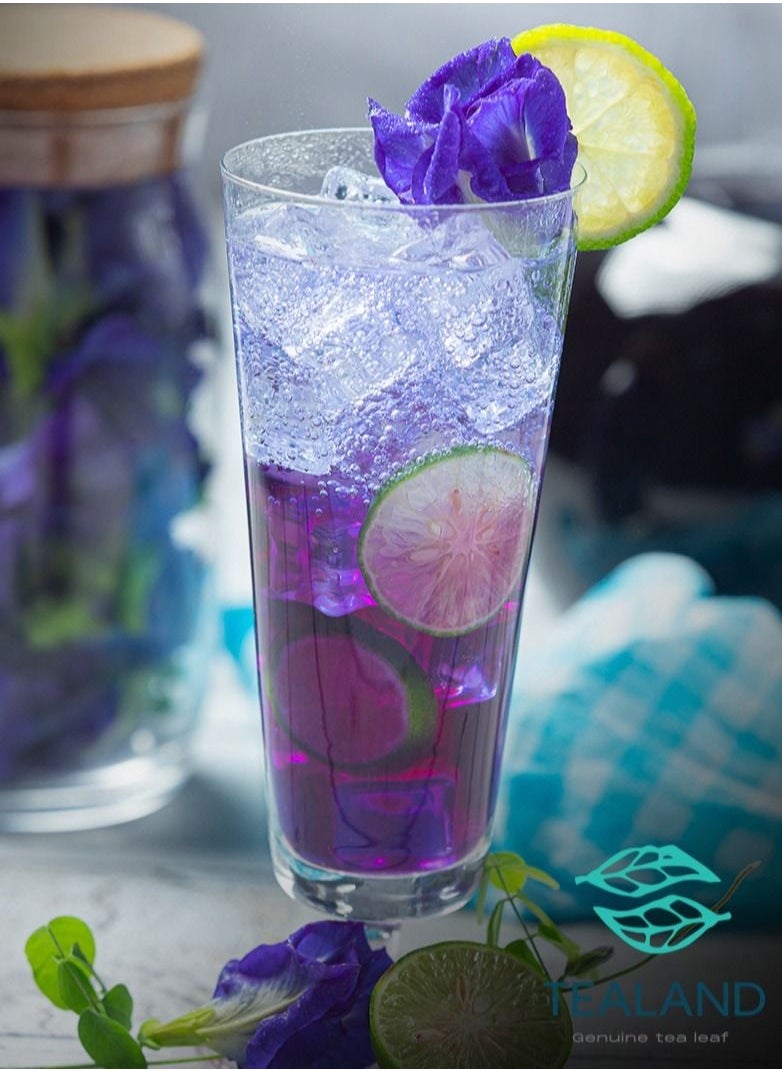 Tealand Blue Natural Herbal Butterfly Pea Thai Orchid Flower Tea 60g  - Image 4