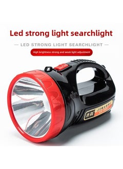 Generic Sasen LED Rechargeable Portable Lamp Strong Light Long-range Household Rechargeable Outdoor Night Fishing Security Emergency Patrol Detection-Color:8881-1 Rechargeable [1 Lamp Bead] + Free Shoulder Strap  - Image 2
