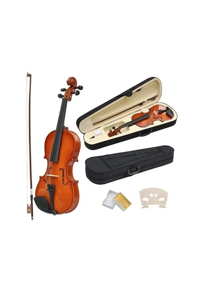 MegArya Handmade 4/4 Acoustic Violin Set - Image 1