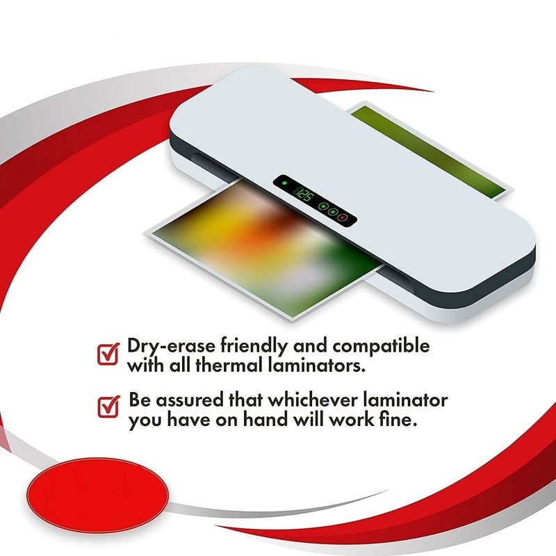 2Mil Thick Laminating Film 7 Inch For Photos Cards And Business Cards Protection - Image 5