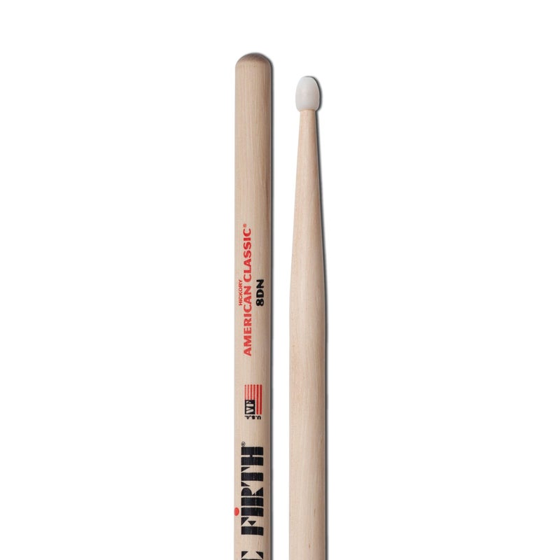 Vic Firth فيك فيرث أمريكان كلاسيك 8DN - رأس نايلون - Image 1