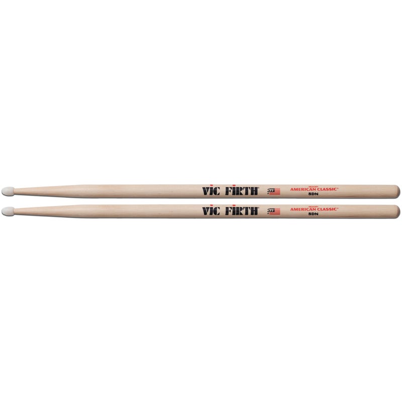 Vic Firth فيك فيرث أمريكان كلاسيك 8DN - رأس نايلون - Image 3
