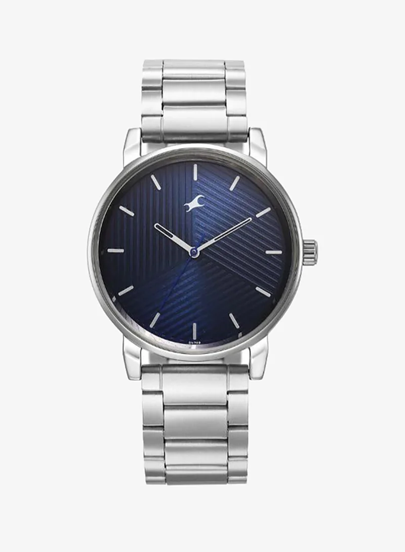 fastrack Men's Metal Analog Watch 3278SM03 - 40 mm