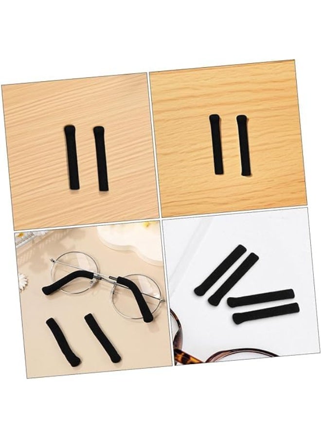 jaexest Eyeglass Pads – Knitting Eyeglass Temple Covers – Non-Slip Eyeglass Ear Grips – Soft Arm Cushions for Glasses – Comfortable Retainers for Sunglasses, Reading Glasses - Image 2