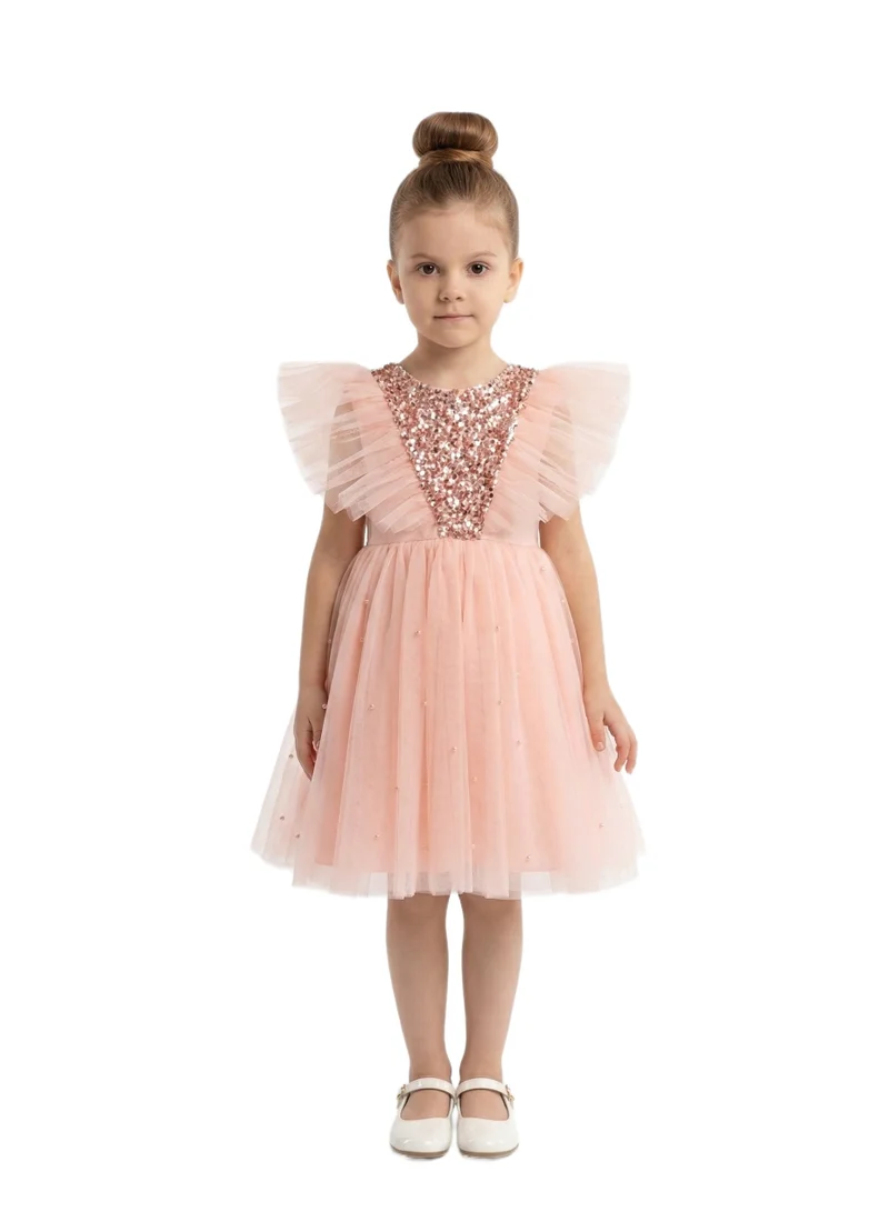 بيداني Sparkly Party Dress -  Pink