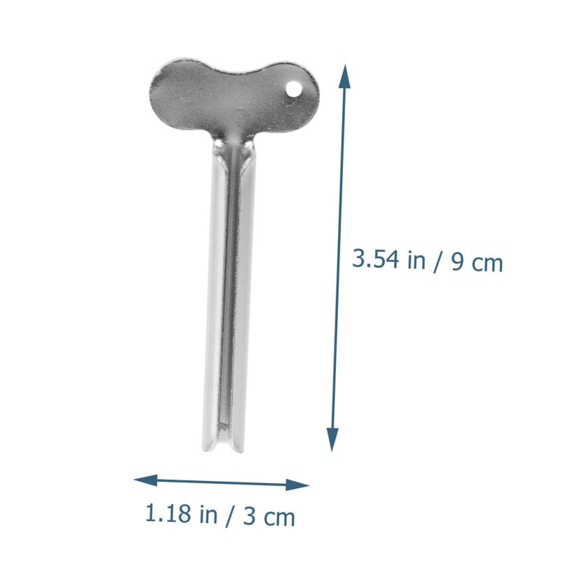 4Pcs Stainless Steel Toothpaste Squeezer Set Adjustable Tube Roller For Bathroom - Image 3