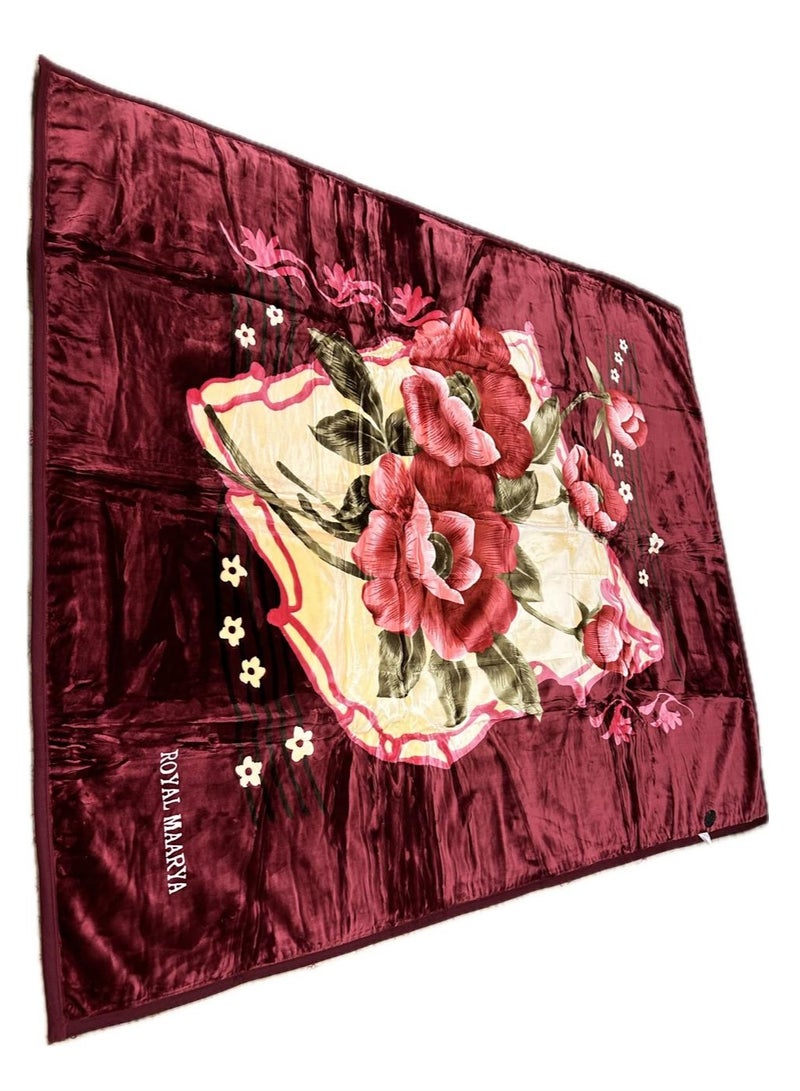 ROYAL MAARYA 2 PLY SUPER SOFT EMBOSSED BLANKET - Image 5