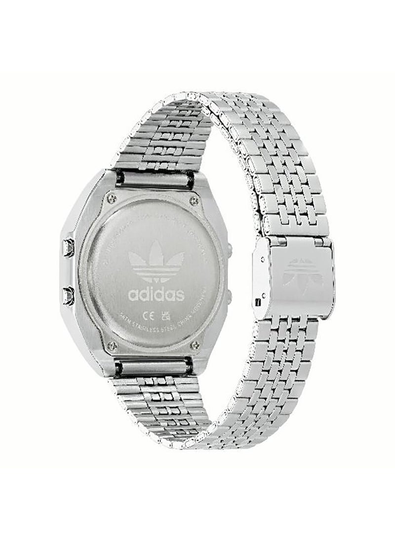 Adidas - Unisex Analog Round Shape Stainless Steel Wrist Watch AOST22072 36 mm - Image 1