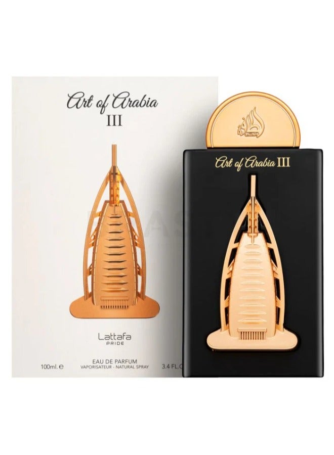 Lattafa Lattafa PRIDE Art of Arabia III Eau de Parfum - 100ml | A Luxury Fragrance for Men and Women  - Image 1