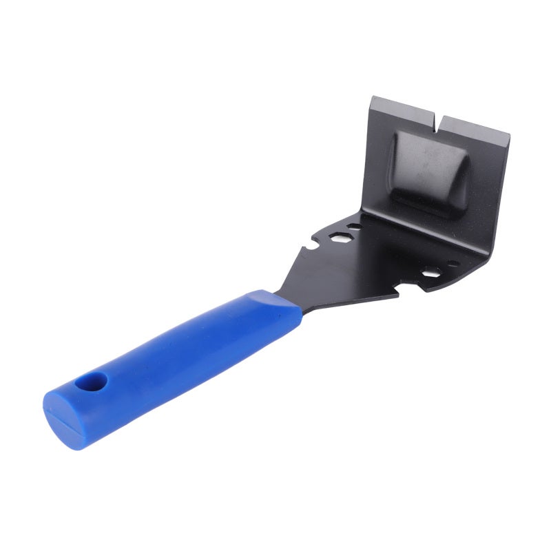 Trim Puller Tile Removal Tool Stainless Steel Multifunctional Effortless Use Compact Molding Removal Tool for Baseboard Blue - Image 3