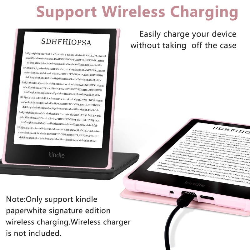 COO Case for 7" All-New Kindle Paperwhite 12th Gen 2024 & Kindle Colorsoft Signature Edition 2024, Slim Lightweight Shell TPU Leather Protective Cover with Auto Sleep/Wake - Image 4