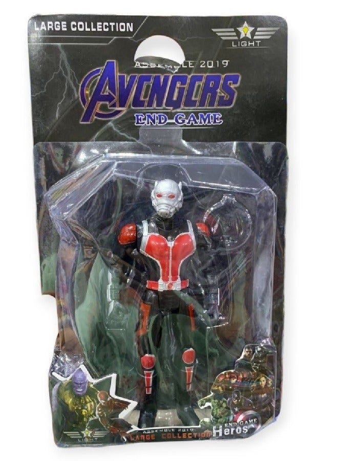 AVENGERS Ant Man Action Figure Hero Toy Set - Superhero Action Figure with Lights - Best Gift for Boys - Image 2