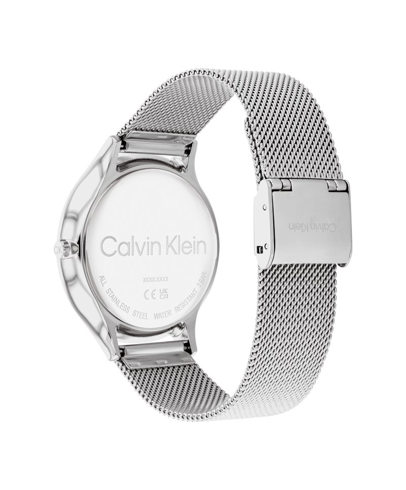 CALVIN KLEIN Timeless Mesh Strap Analog Watch - Image 3