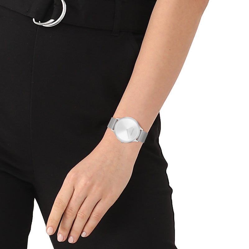 CALVIN KLEIN Timeless Mesh Strap Analog Watch - Image 4