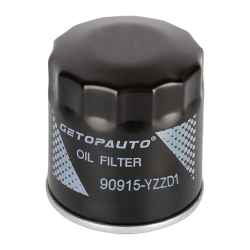 GETOPAUTO 90915-YZZD1 Engine Oil Filter Compatible with TOYOTA 4Runner Avalon Camry Supra T100 Tacoma LEXUS ES300 GS300 RX300(set of 12) - Image 5