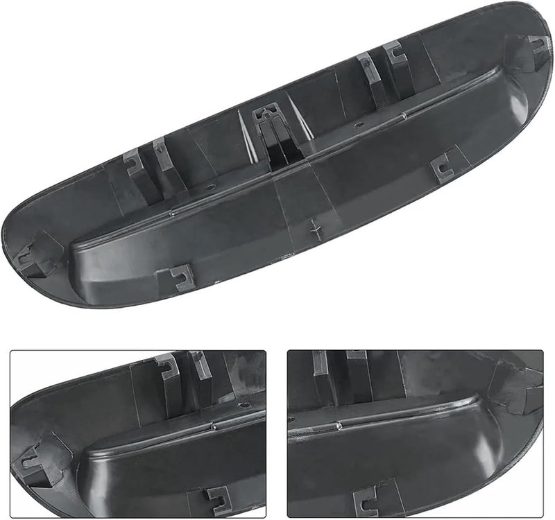 مجموعة واحدة متوافقة مع ميني كوبر S JCW F54 F55 F56 F57 2014-UP ABS أسود لامع غطاء مخرج الهواء الأمامي لغطاء المحرك (مظهر ألياف الكربون) - Image 5