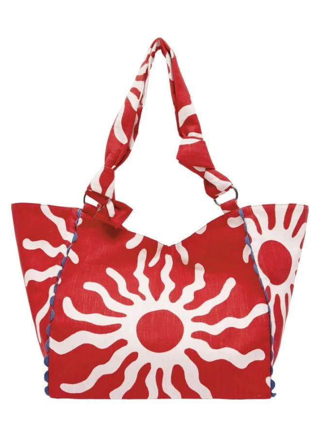 PARFOIS Printed 100% Cotton Shopper Bag