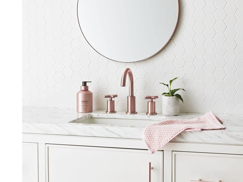 Method Gel Hand Soap, Vanilla + Raspberry, Reusable Pink Aluminum Bottle, 12 oz (Pack of 3) - Image 5