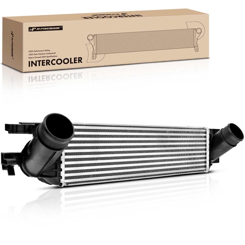 APremium Turbo Intercooler Compatible with 20152021 Ford Mustang L4 23L Turbocharged