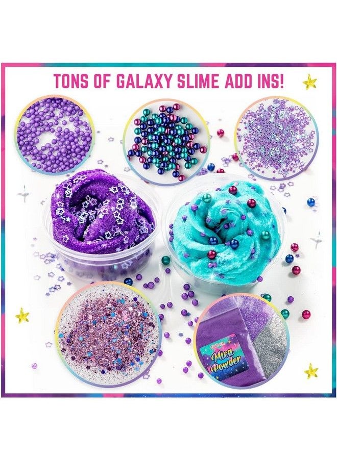 GirlZone Cosmic Cloud Slime Kit Premade Galaxy Slime Kit For Girls With Slime Glitter And Inks Slime Fun Straight Out Of The Tub Great Gift Idea  - Image 5