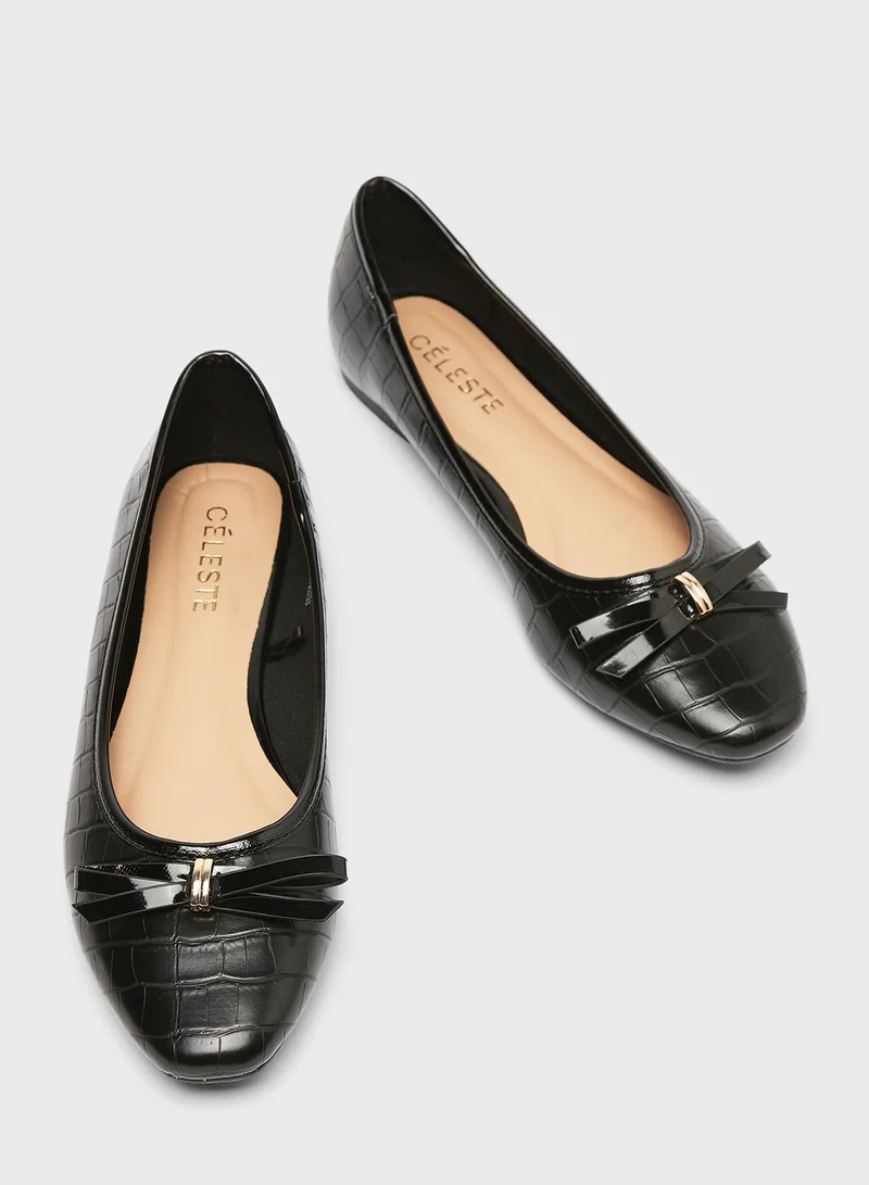 Celeste Pointed Toe Ballerinas