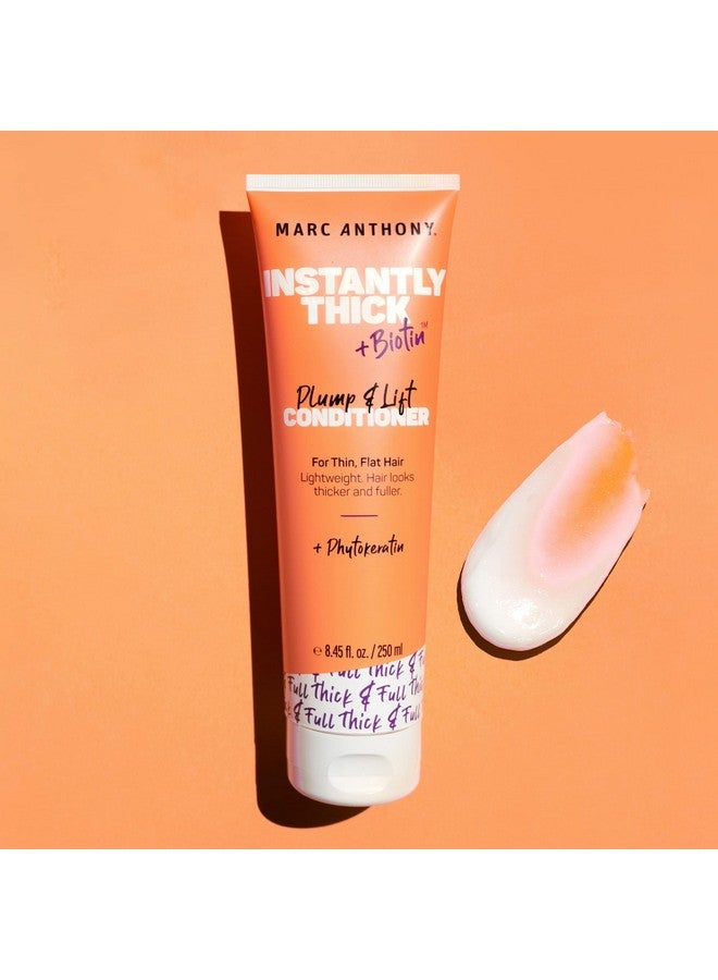 MARC ANTHONY بلسم البيوتين السميك الفوري للشعر الناعم بلسم البيوتين لتكثيف الشعر السميك والكثيف بلسم البيوتين لزيادة الحجم والتكثيف للشعر الجاف والناعم - Image 5