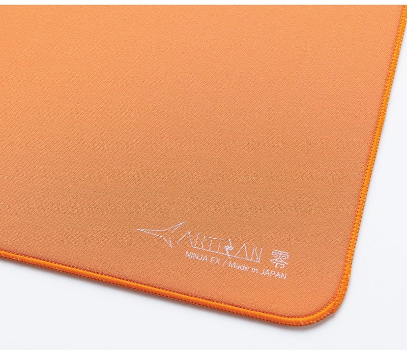 Artisan FX Zero Soft Orange Gaming Mouse Pad E-Sports (L, Orange) - Image 3