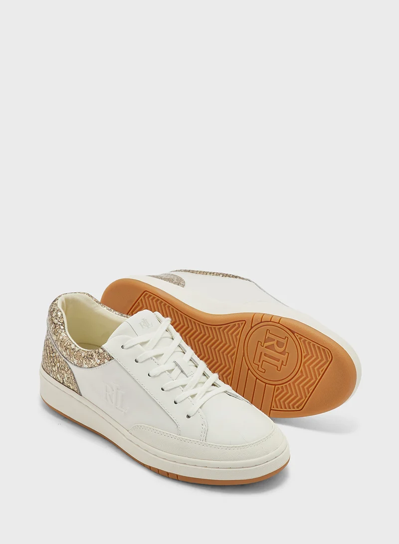 لورين رالف لورين Hailey Ii Low Top Sneakers