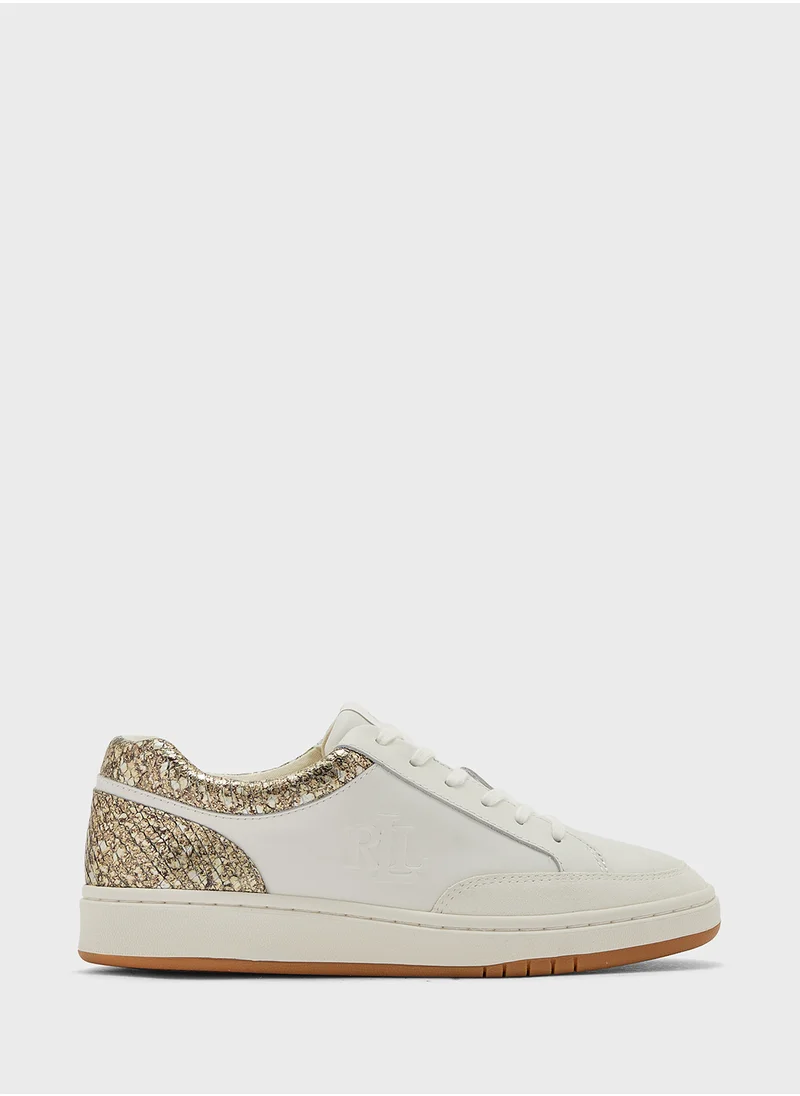 لورين رالف لورين Hailey Ii Low Top Sneakers