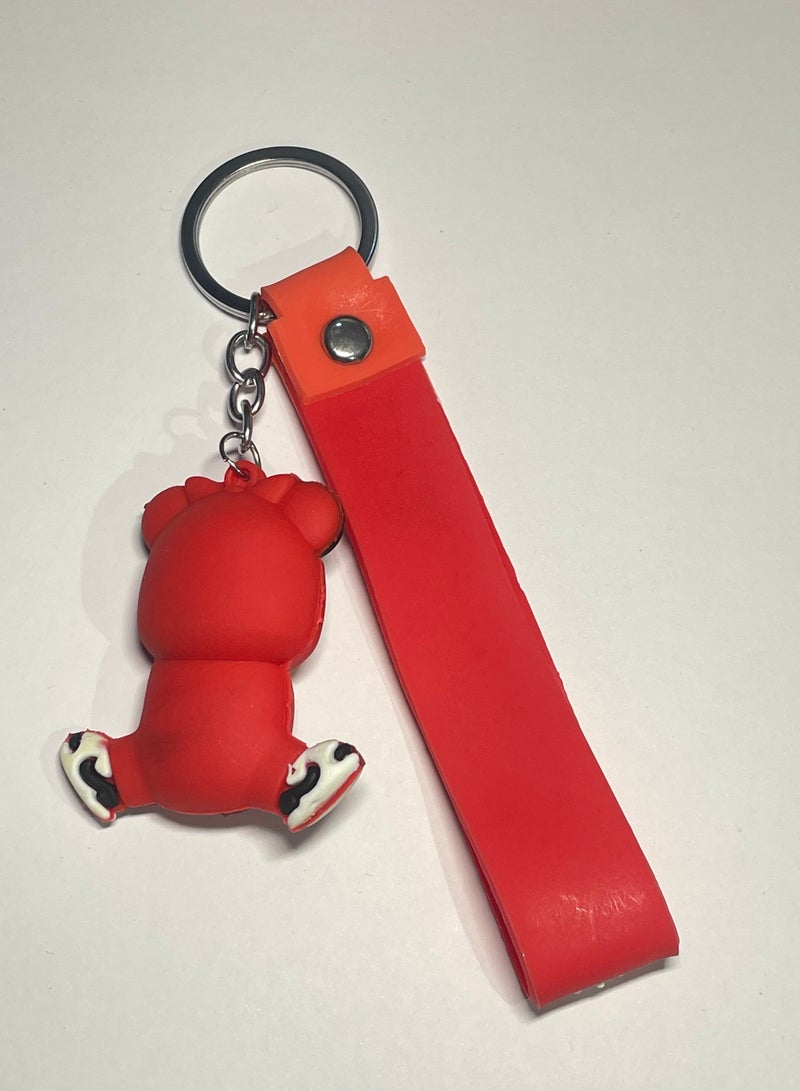 ميدالية مفاتيح كرتونية مميزة اكسسوار مميز سلسلة مفاتيح بتصميم شخصية ديزني ميكي ماوس مع شريط يتناسب مع مفاتيح السيارة والمحفظة والحقيبة هدية رائعة وجميلة - Image 3