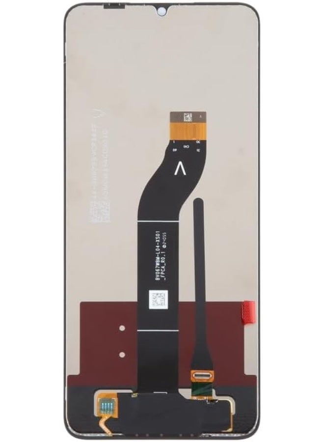 شاشة LCD بديلة لهاتف Redmi 13C، شاشة لمس رقمية مع زجاج أمامي، أسود، قطعة واحدة، اختبار الجودة مضمون - Image 1