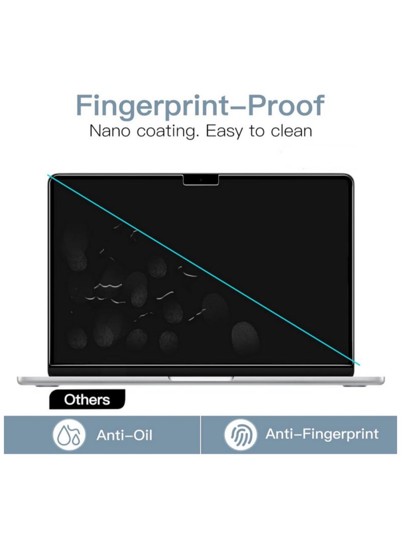 2Pack for MacBook Air M3 13 Inch A3113 2024 and for MacBook Air M2 13.6 A2681 2022 Soft Anti Scratch Screen Protector with Anti Glare Fingerprint Proof Clear Protective Film  - Image 4