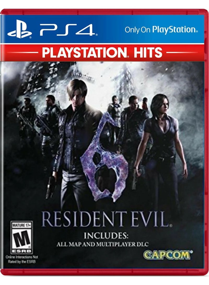 PlayStation Resident Evil 6 PlayStation Hits