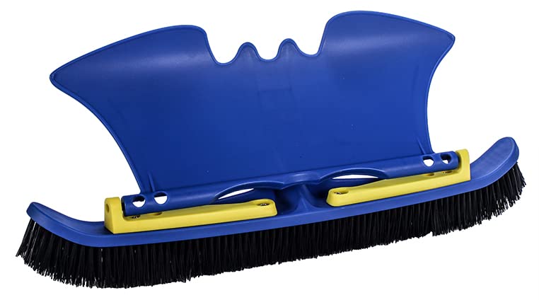 Aqua EZ Aqua Ez  Hydrodynamic 18 inch Nylon Bristle Pool Brush wDynamic Wing for Effortless Cleaning for Vinyl gunite and Above Ground Pools 