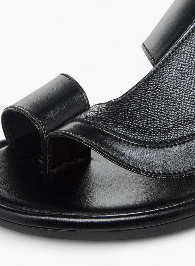 Al Waha Men Toe Loop  Arabic Sandals - Image 4