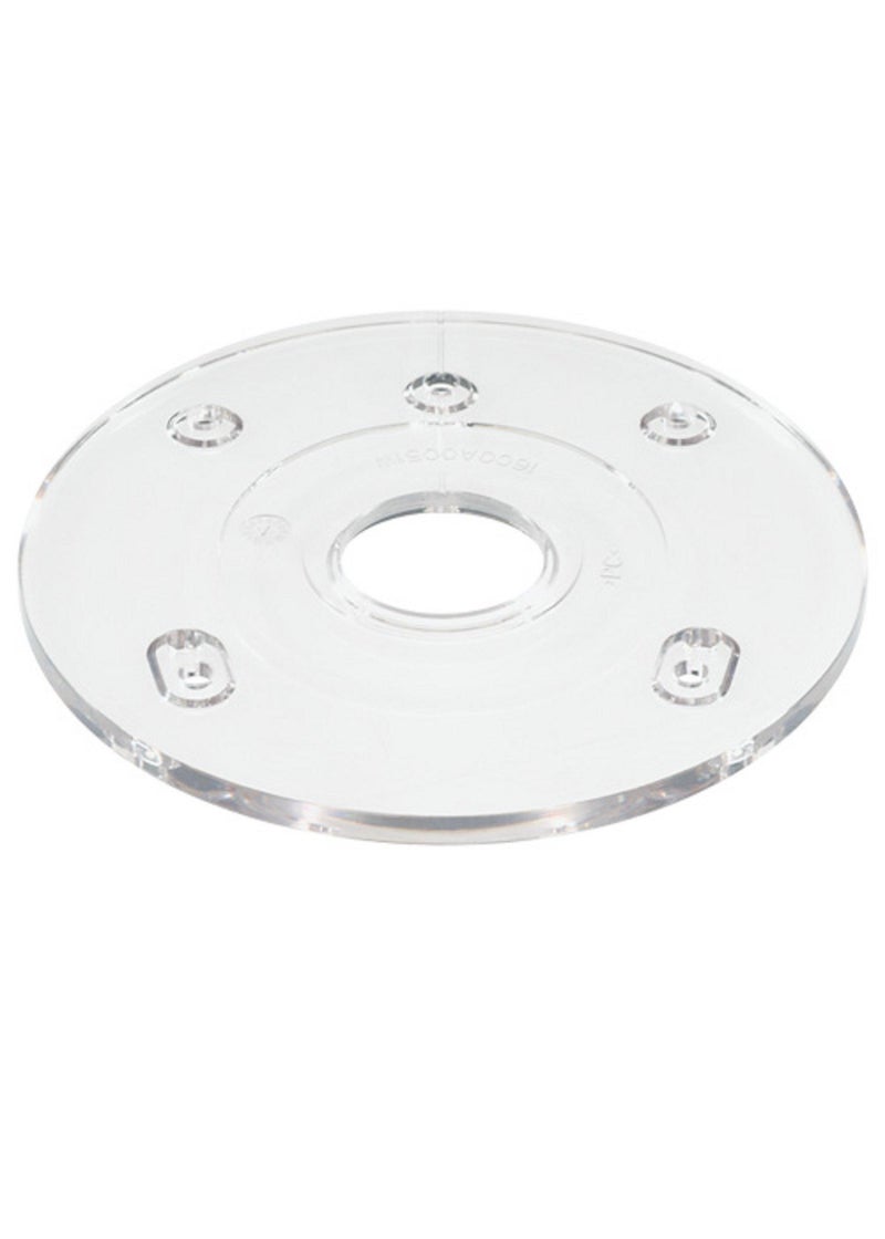 Bosch PR110 Palm Router Subbase - Compatible with RA Threaded Template Guides, Durable Design for Precision Routing