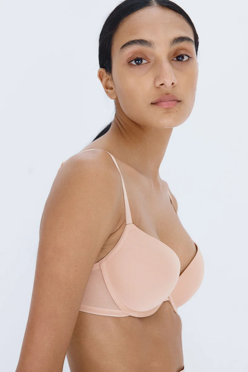 H&M  2-pack microfibre super push-up bra for Women | Best Price UAE