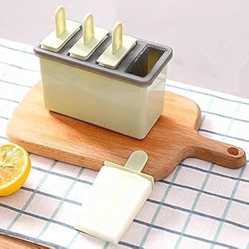 ADTALA Homemade Ice Lolly Popsicle Mold Reusable Ice Cream Molds, Kulfi Candy Maker Dishwasher Safe Durable Ice Pop Molds Tray (1 Pcs) - Image 1