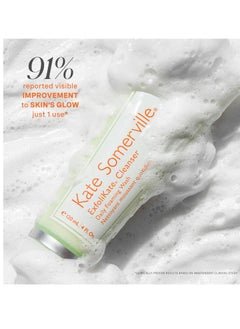 Kate Somerville Kate Somerville ExfoliKate Cleanser, Daily Exfoliating Foaming Face Wash, Clinically Formulated Glycolic Acid and Lactic Acid Gentle Facial Scrub - 1.7 Fl Oz  - Image 4