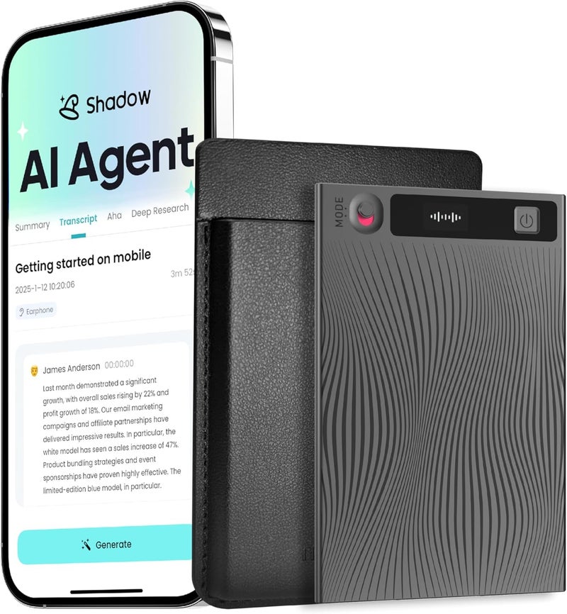 mobvoi Medium weight TicNote AI Voice recorders Diverse operation compatible - Image 1