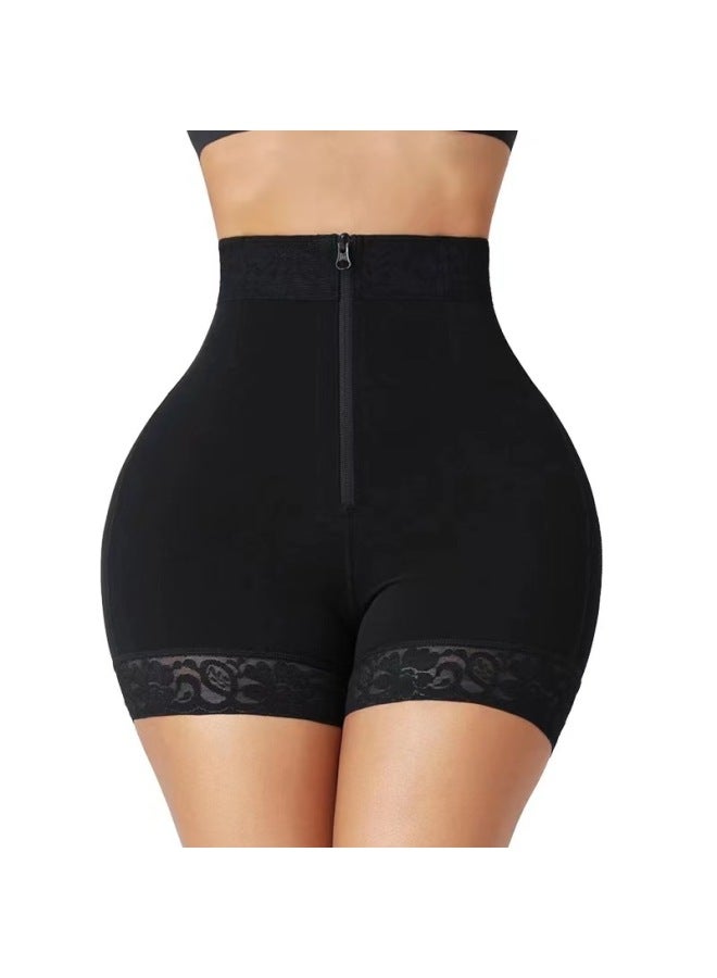 Shaping Clothes High Waist Belly-tuckin' Hip-tuckin' Pants Tight-fit Spans Body Manager Spans Waist-protecting Shaping Pants