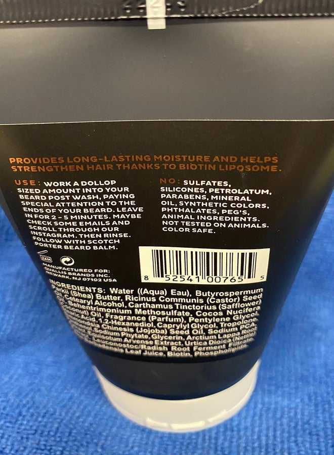 scotch porter Hydrate & Nourish Beard Conditioner Warm Spice & Powdery Musk / 4 oz - Image 2