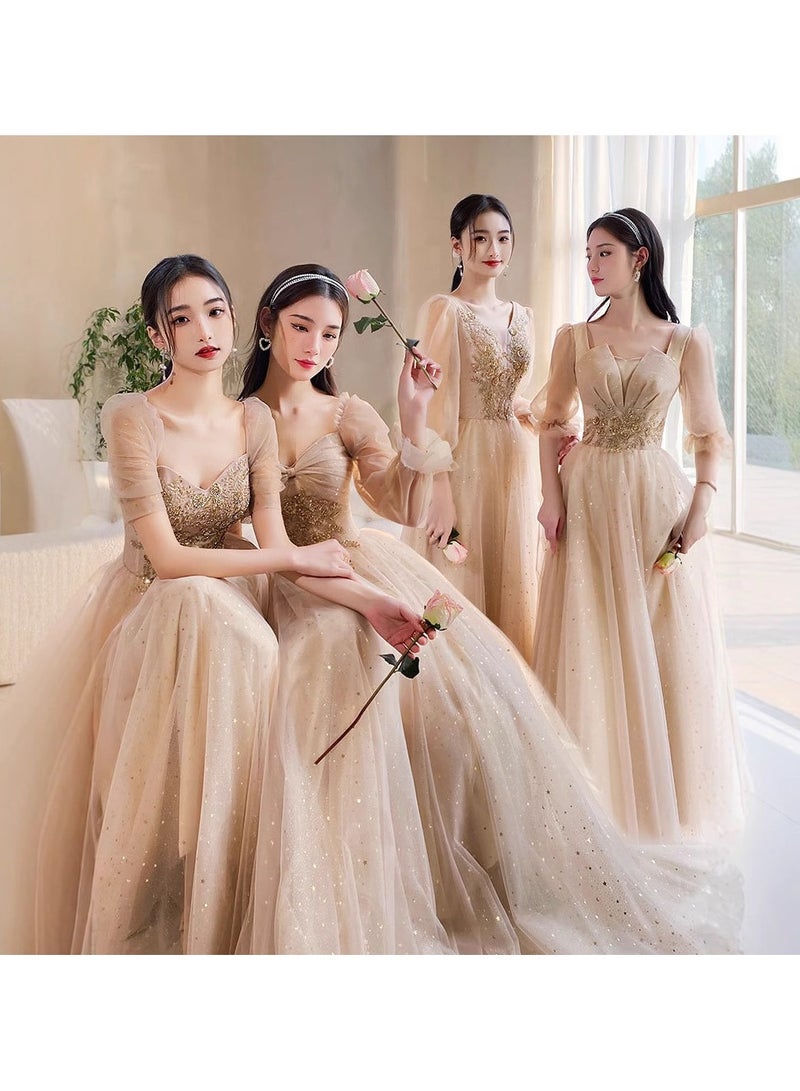 KUYING New Fashionable and Elegant Bridesmaid Dress  - Image 4