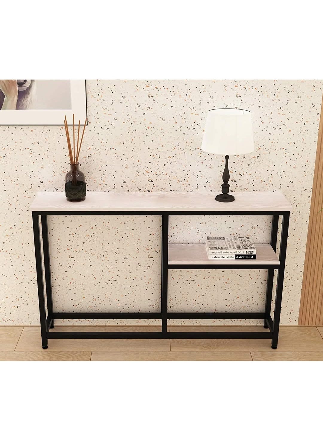 modern iron consol