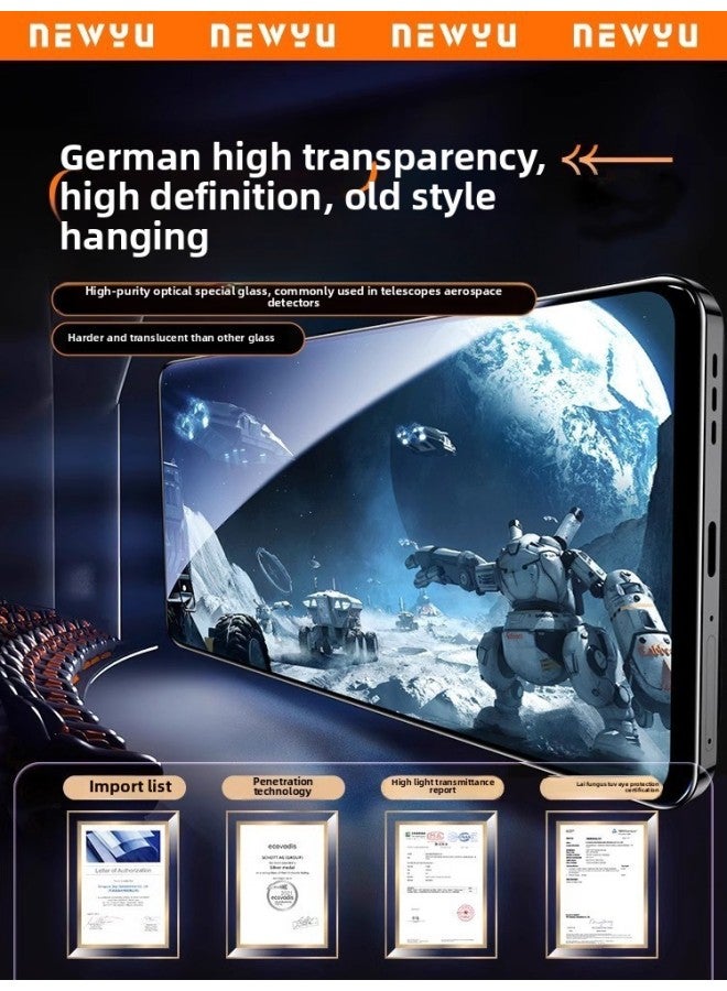 Applicable To Iqooneo10 Tempered Film Neo10Pro Hydrated Film Neo9 Mobile Phone Film 9pro Dustless Love-Colour:[ultra-clear Two-piece Pack] Full Screen 60 Times Explosion-proof + Silky Smooth And No Fingerprints★Aviation Explosion-proof Upgrade-Size:iQOO Neo8 Pro
